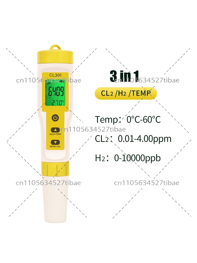 Ph Meter - 5 in 1 염소 측정 펜