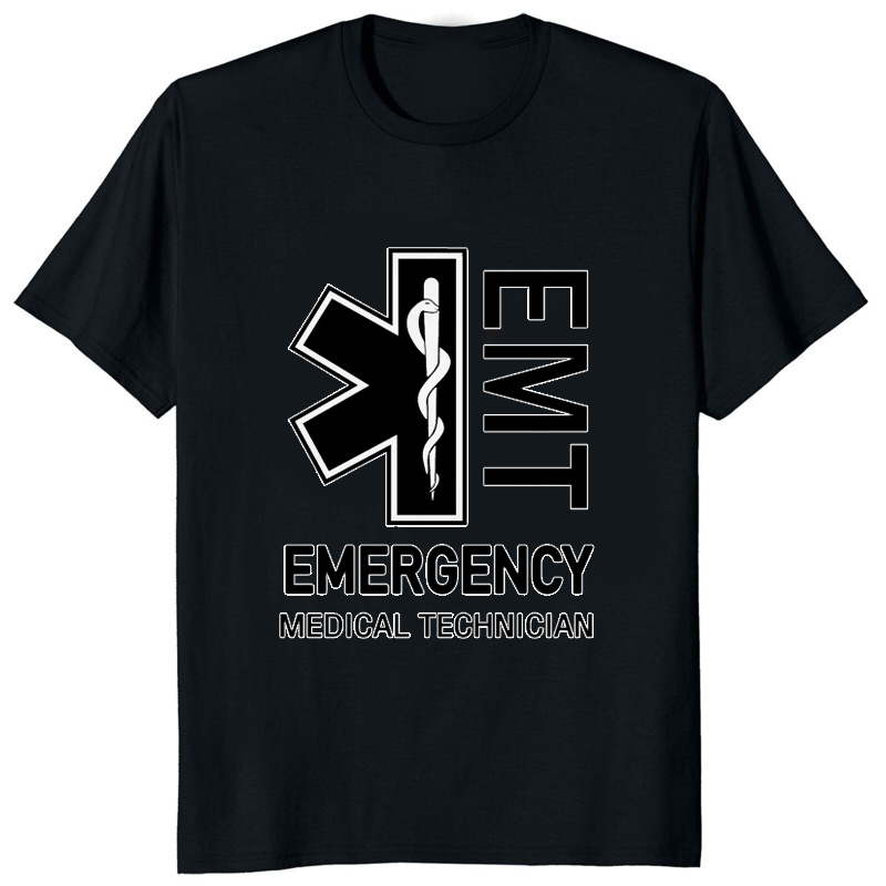Medical Lab Technician - Emt 응급 의료 기술자 프린트 티셔츠