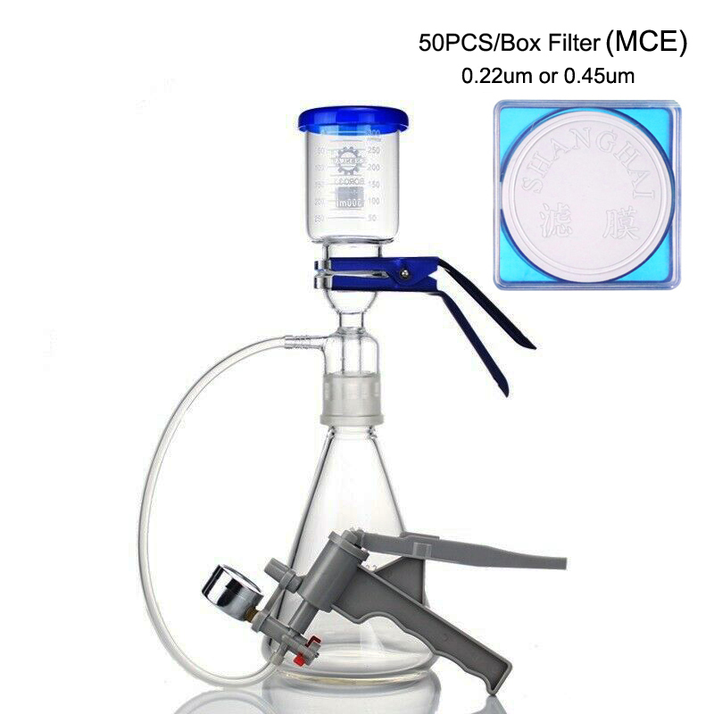 Medical Lab Kit - 실험실 의료용 유리 진공 여과막 부흐너