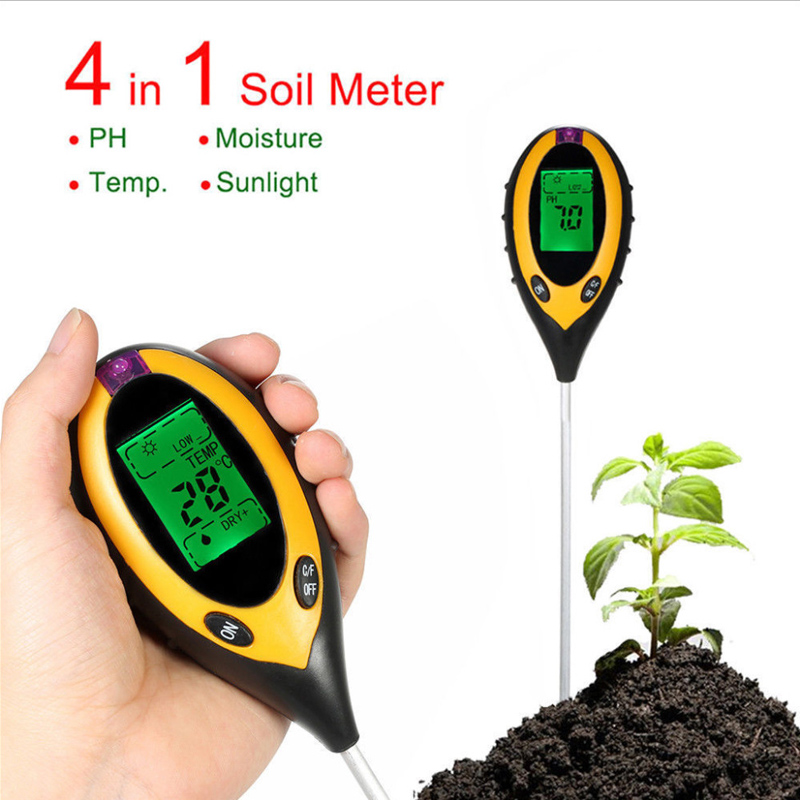 Ph Meter - 새로운 2026 LCD 토양 pH 측정기