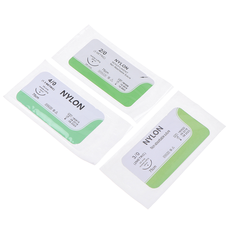 나일론 수술용 봉합 키트 12개입 2.0 3.0 4.0 - Medical Lab Kit 리뷰 및 가격
