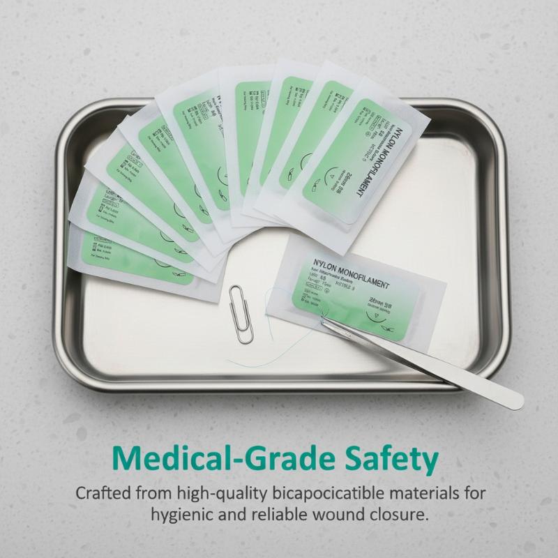 나일론 모노필라멘트 봉합 연습 키트 12개 의료용 바늘 - Medical Lab Kit 리뷰 및 가격
