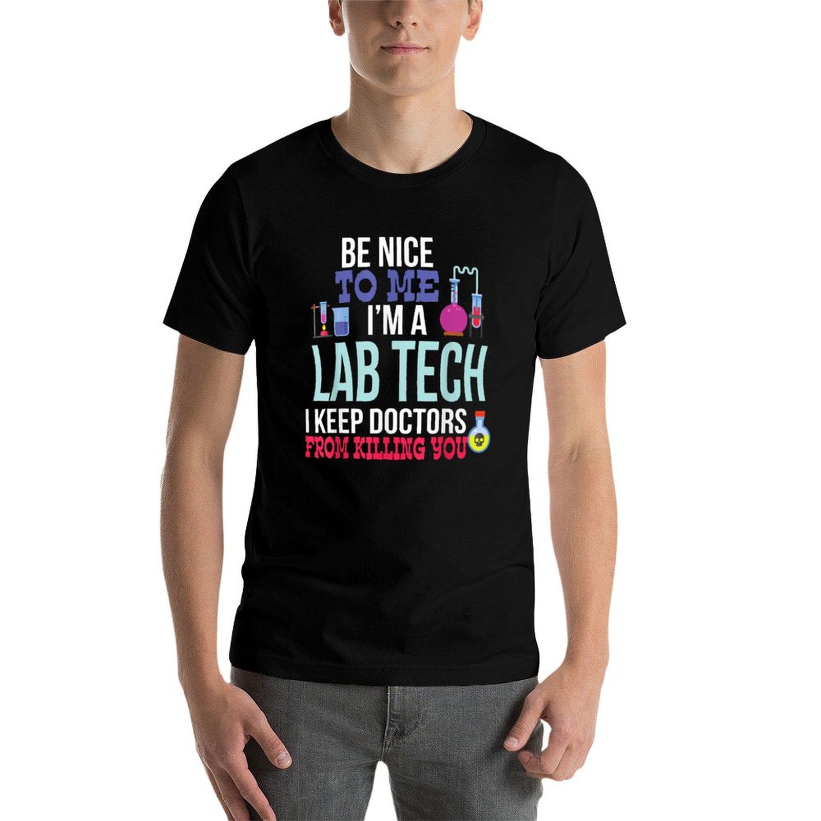 재미있는 의료 실험실 기술자 실험실 기술자 티셔츠 휴일 - Medical Lab Technician 리뷰 및 가격