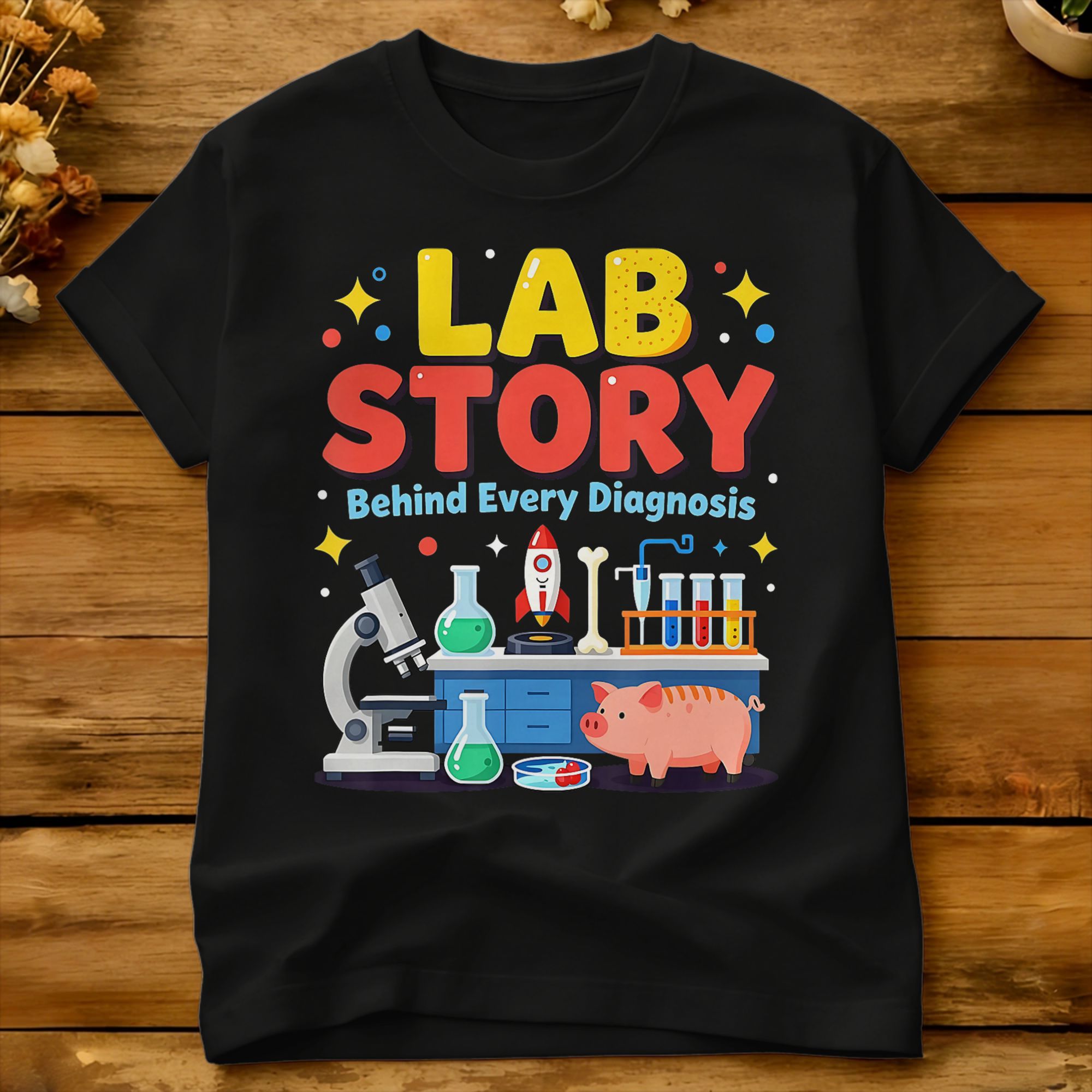 남성용 의료 실험실 기술자 팀 랩 스토리 위크 티셔츠  - Medical Lab Technician 리뷰 및 가격