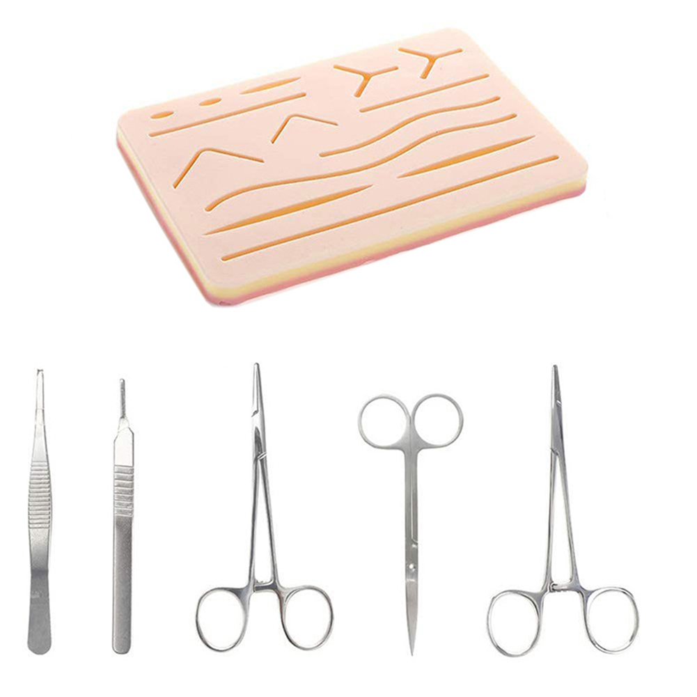의대생 봉합 연습 키트, 피부 패드 모델 도구 세트,  - Medical Lab Kit 리뷰 및 가격