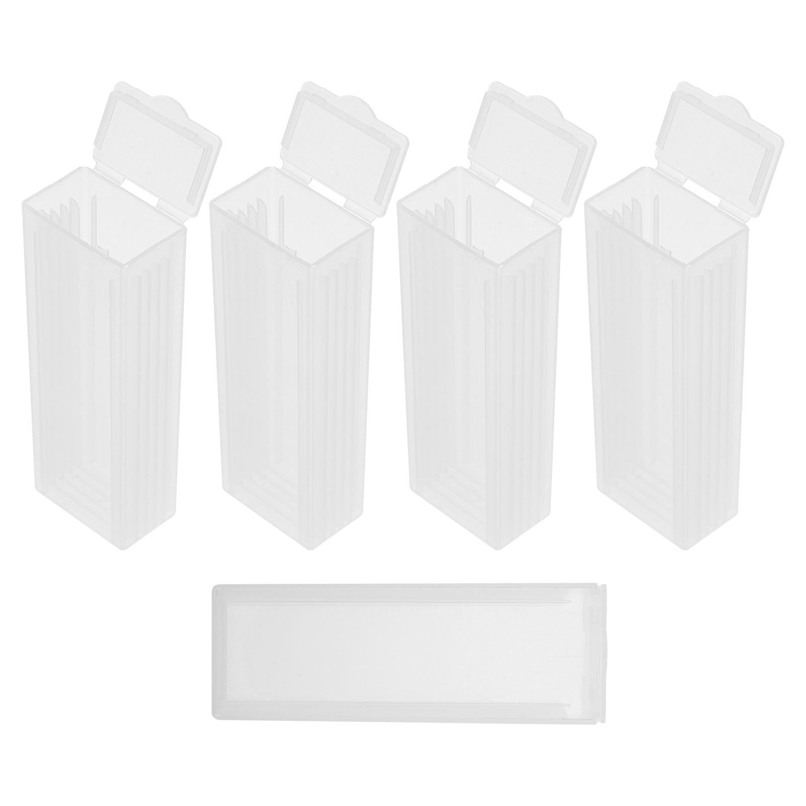 5Pcs ABS 병리학적 슬라이드 홀더 스냅 잠금 장치 - Pathology Slide Storage 리뷰 및 가격